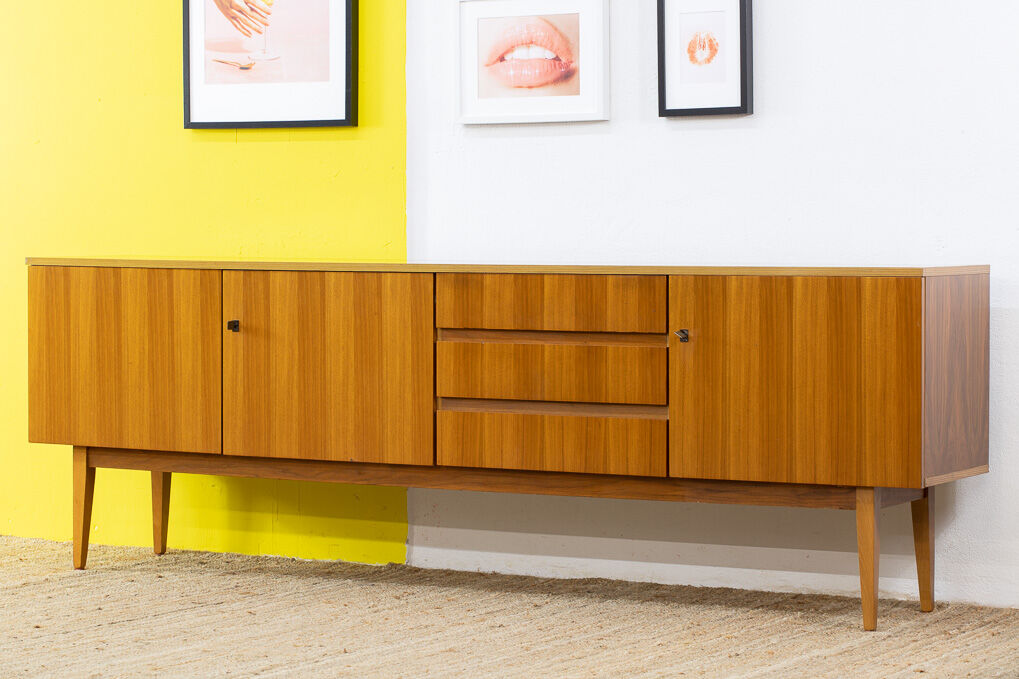Vintage Scandinavian sideboard – 240.5 cm