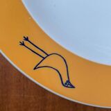 Postmodern German series of flying objects, soup plates by David Palterer and Sieger Design for Arzberg, 1990s, set of 7.