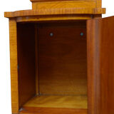 Edwardian satinwood bedside cabinet