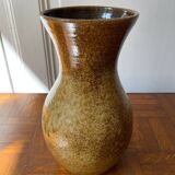 Glazed stoneware vase