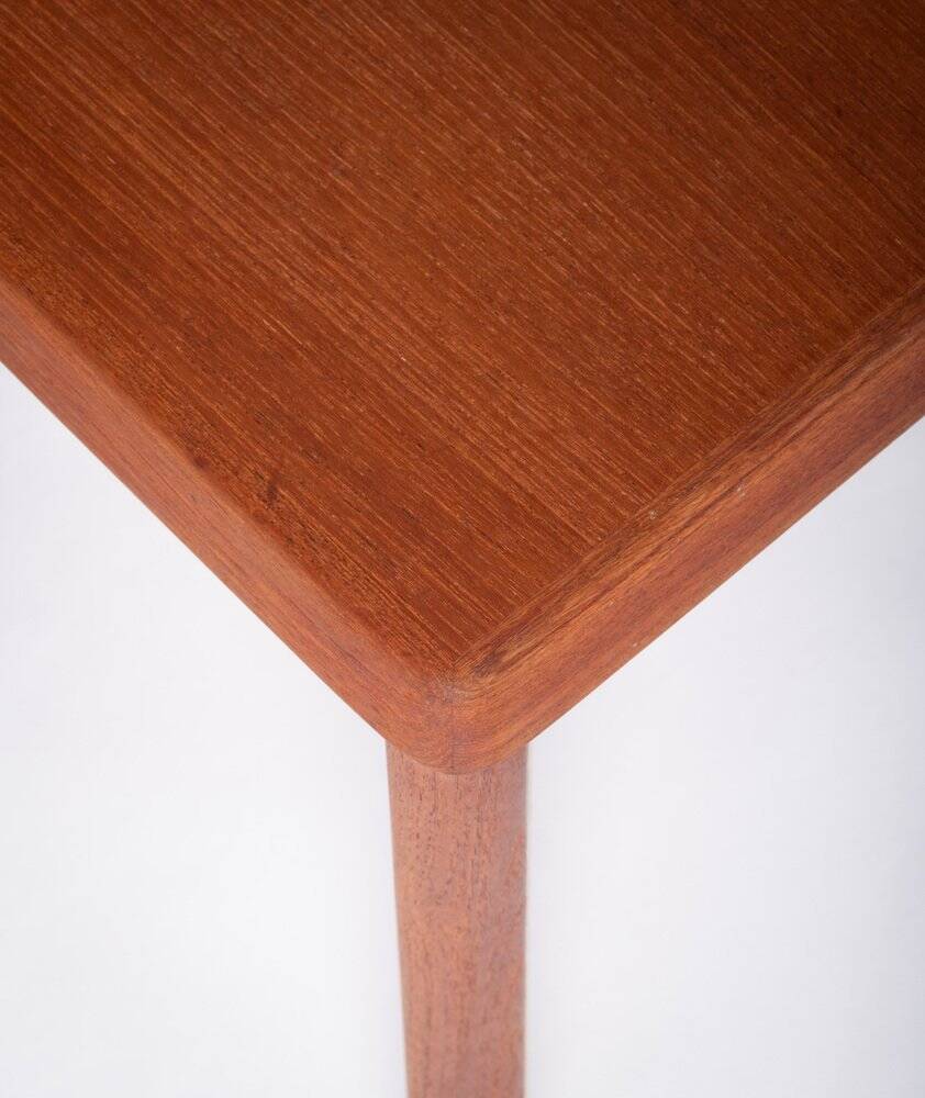 Square Teak Coffee Table by Henning Kjærnulf for Vejle Chairs & Furniture Factory, 1960s