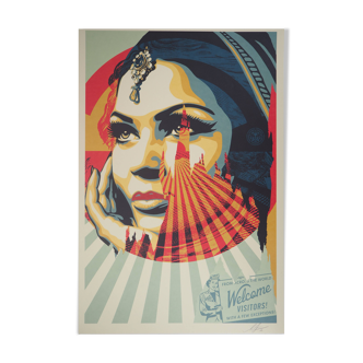 Shepard Fairey (Obey Giant): Target Exceptions - Signed Lithograph