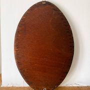 Vintage rattan mirror