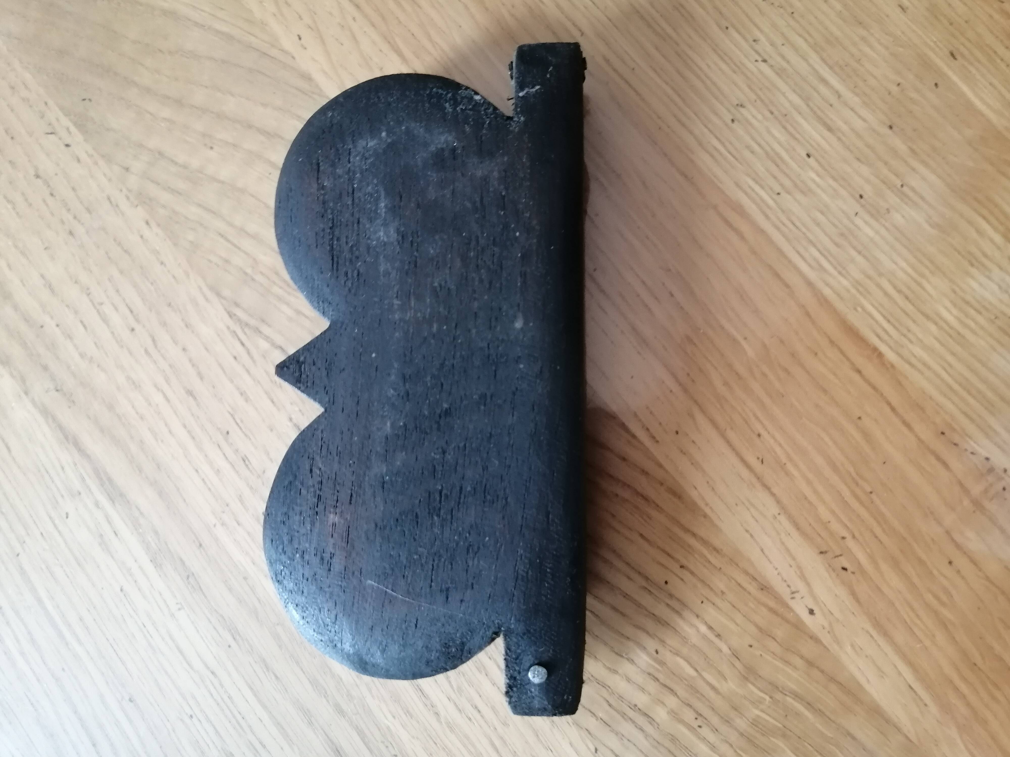 Opium scale in burma wooden box