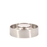 Cendrier rond Tecno Design en acier, années 70