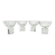 Set of crystal glasses, modernism, Germany, 1950s