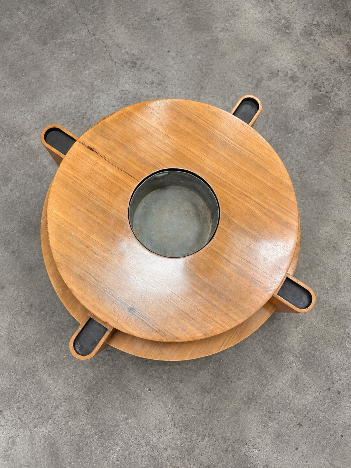 Coffee table / Art Deco smoking table
