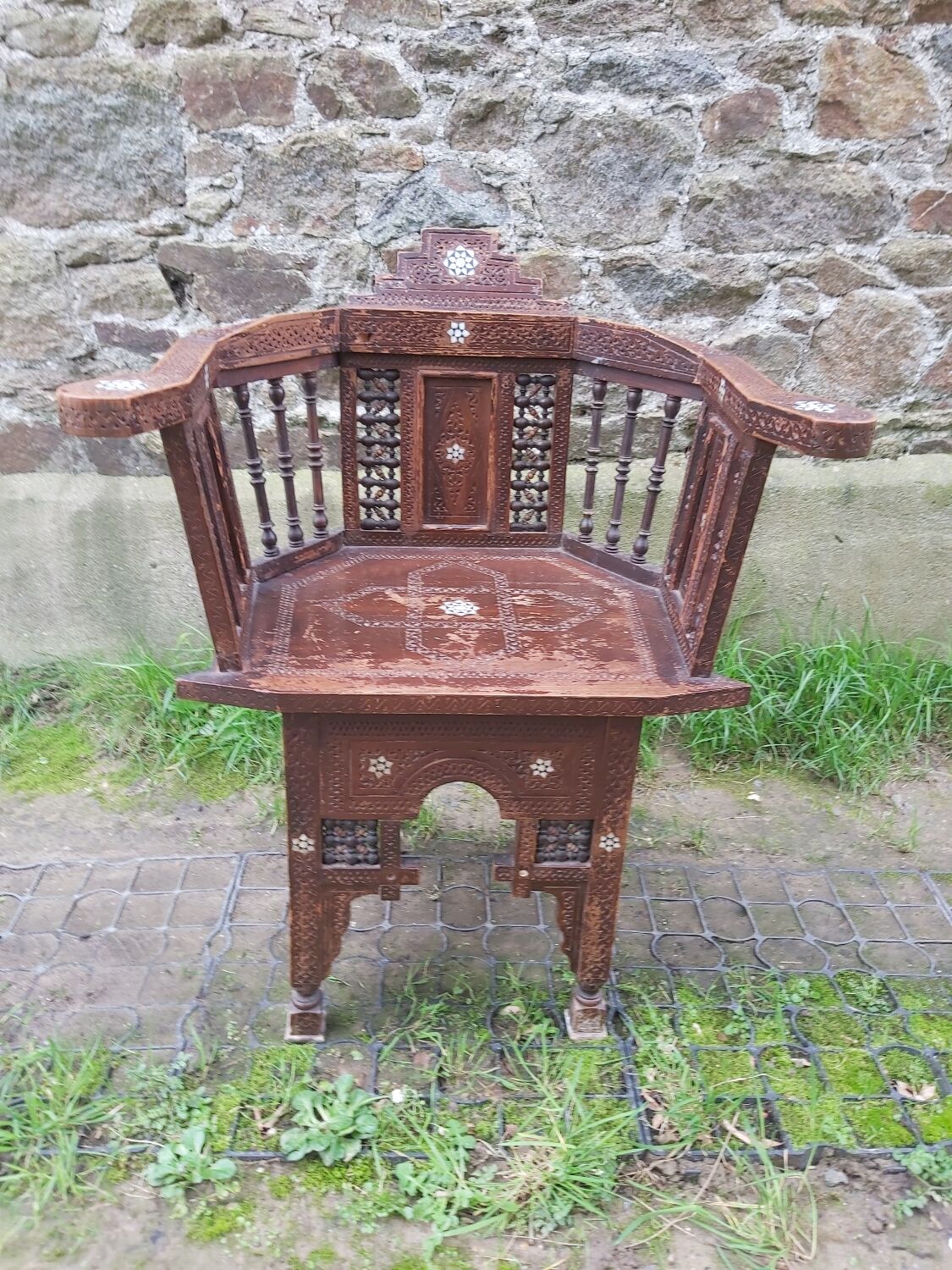 Syrian armchair, 19th century