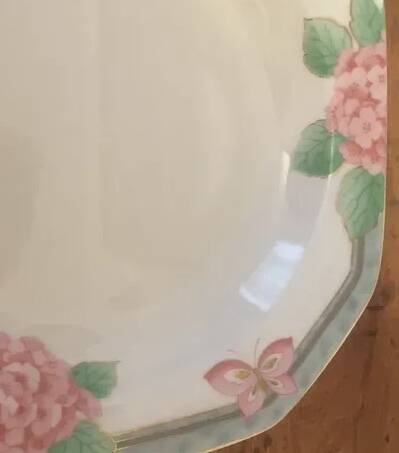 Vintage plate service