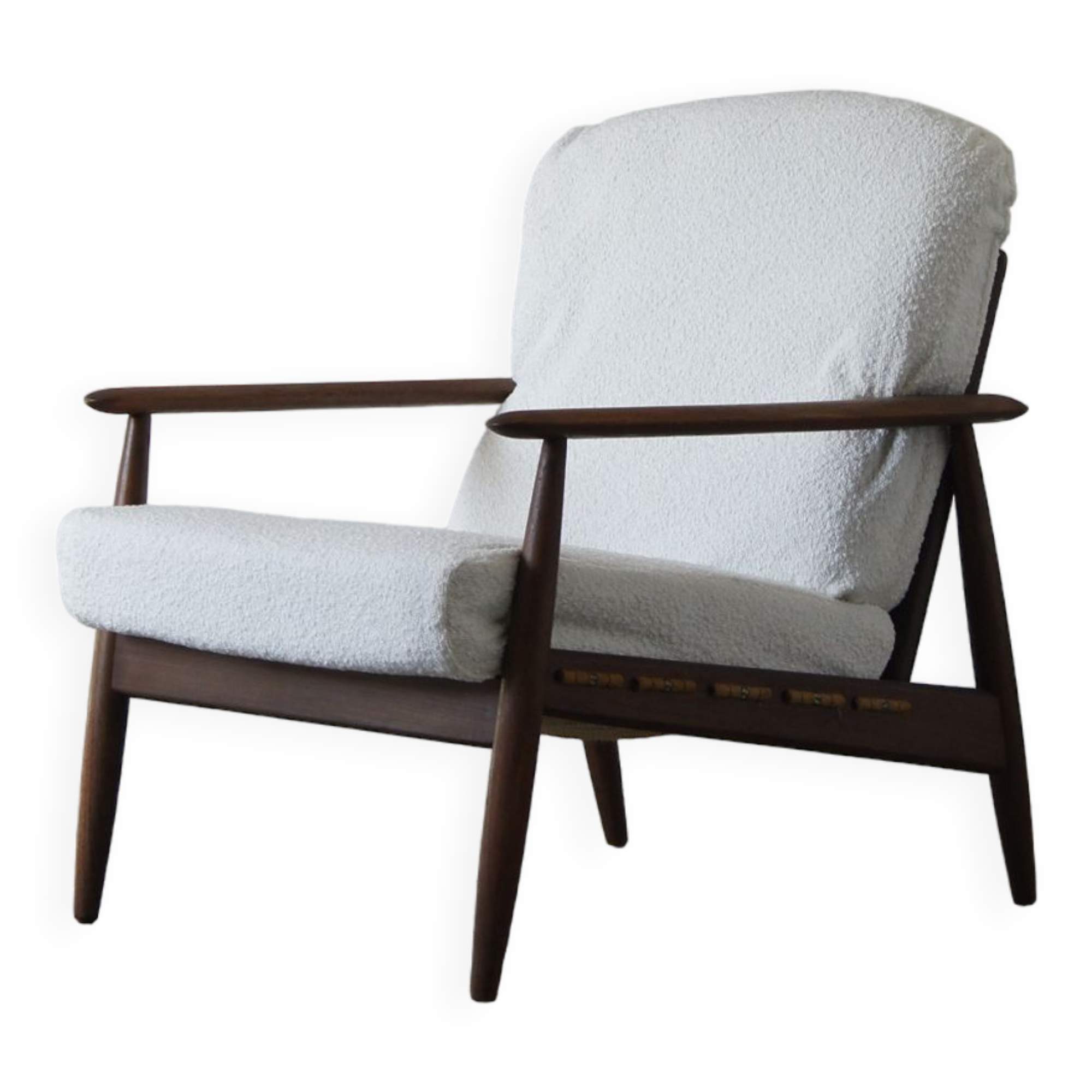 Danish teak armchair