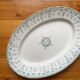 Opaque "Sagittaires" ironstone oval dish from Gien
