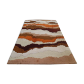 Tapis des années 70 vintage - 170x245cm