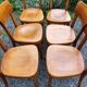 Set 6 chairs bistro Horgen-Glarus Switzerland 60s