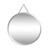 Miroir rond biseauté