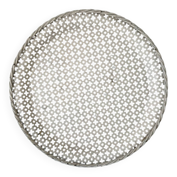 Round tray in openwork sheet metal Mathieu Mategot 1960?