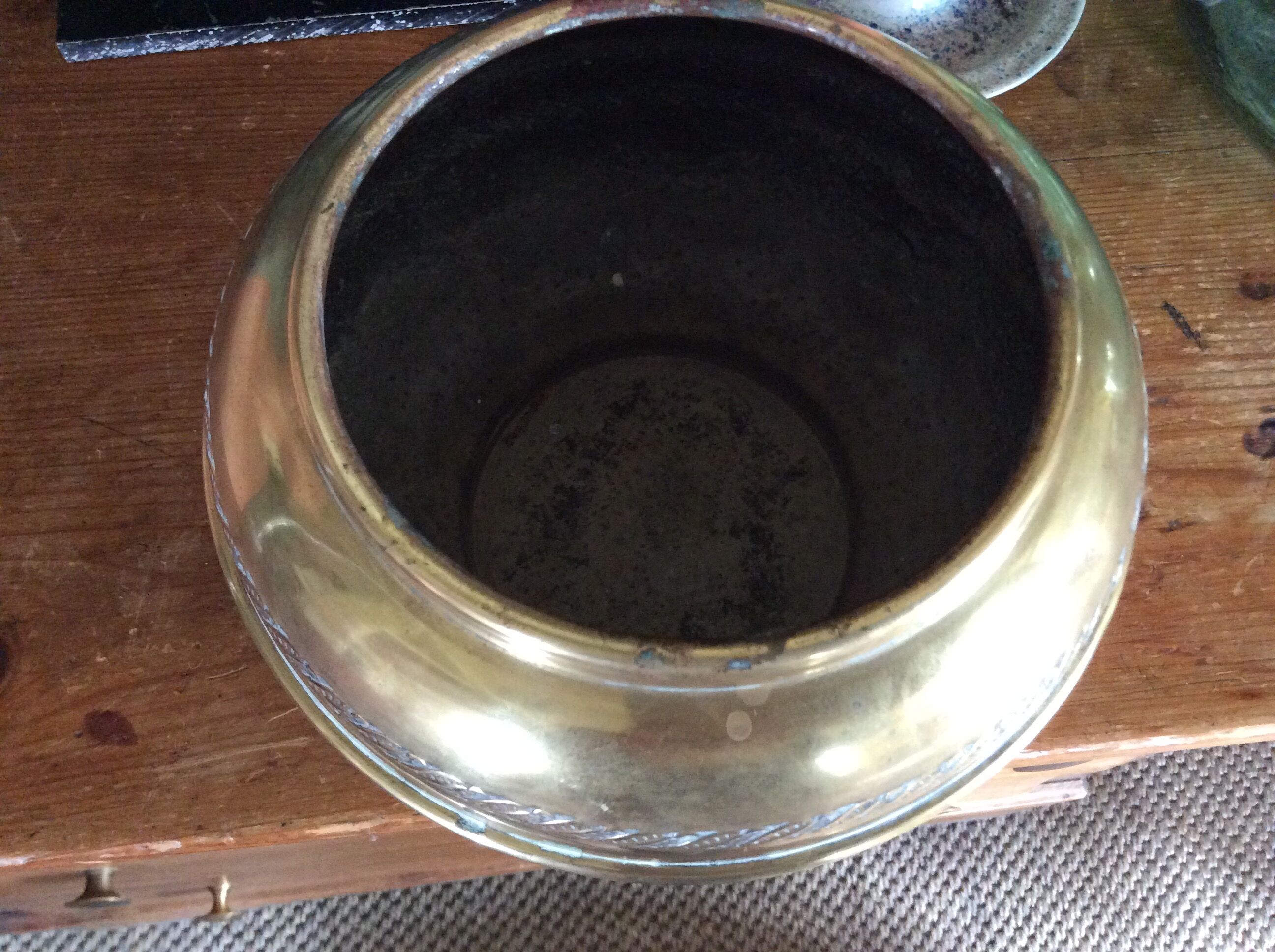 Copper pot cover