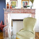 Green toad armchair