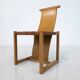 Mid-Century Modern Set of 12 Wood and Leather Chairs, Italy, 1950s
