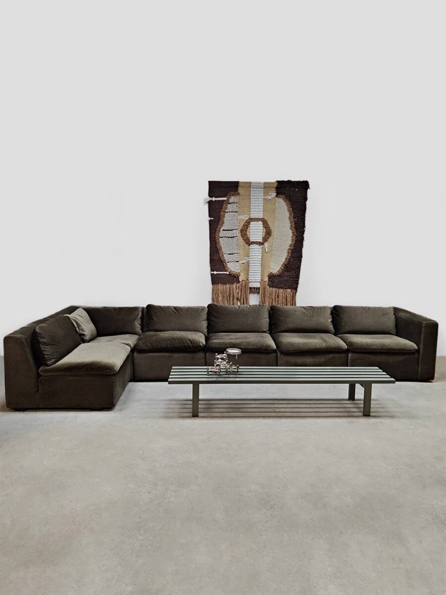 Vintage modular sofa COR 'Checkered' 1970