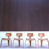 Model 'SE 42' Dining Chairs by Egon Eiermann for Wilde & Spieth, Germany 1949, Set of 4