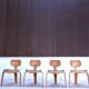 Model 'SE 42' Dining Chairs by Egon Eiermann for Wilde & Spieth, Germany 1949, Set of 4