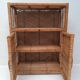 Buffet rotin vintage