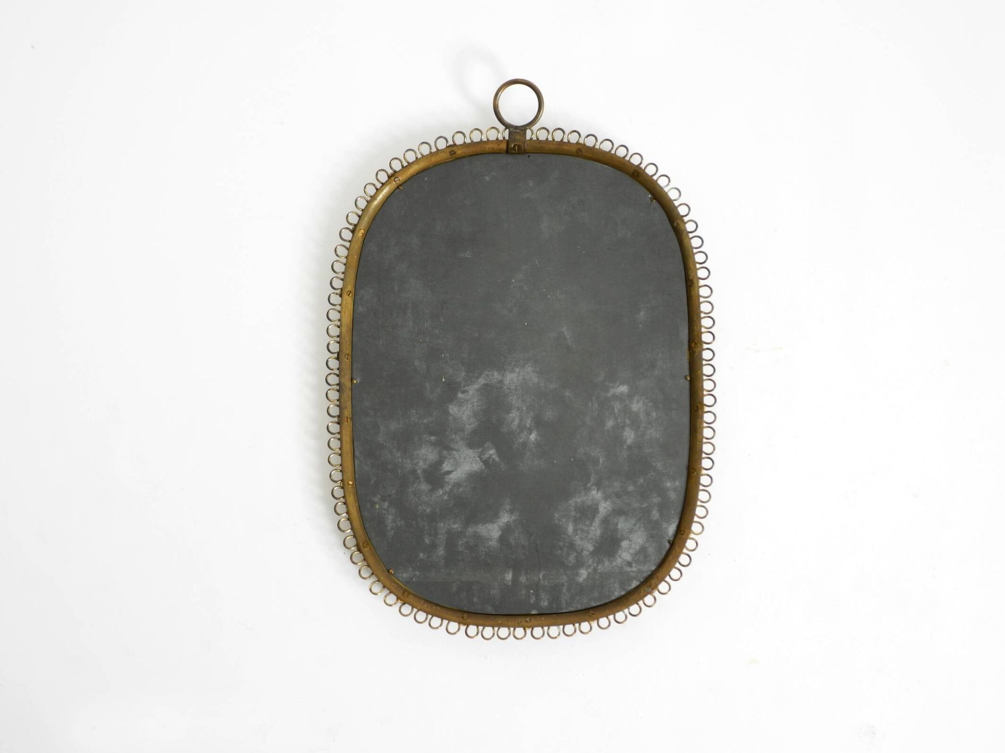 Mid century brass wall mirror by Josef Frank for Svenskt Tenn Sweden