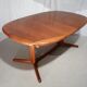 Scandinavian expandable table in Laurits M Larsen teak