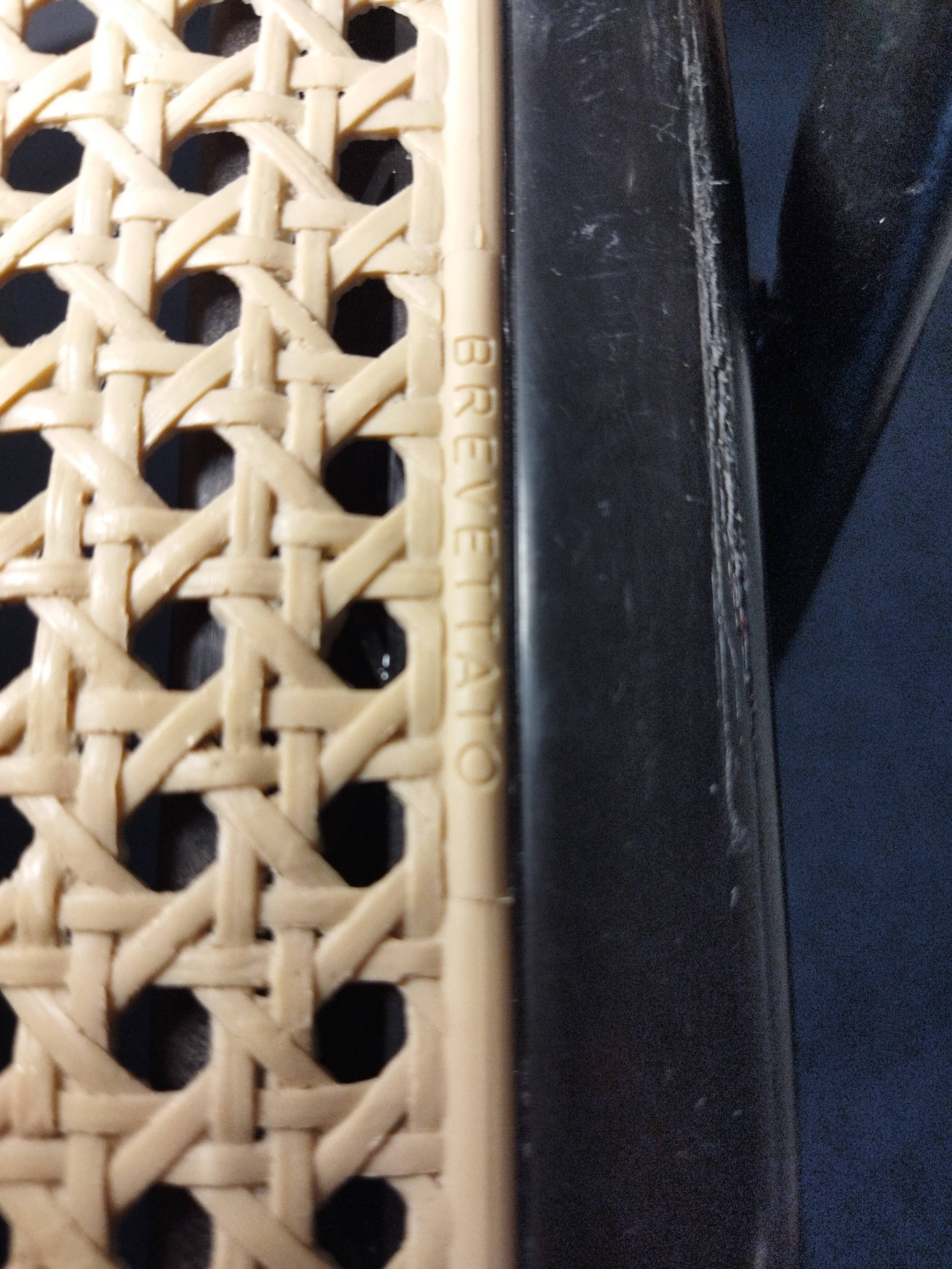 Pair of Italian folding chairs