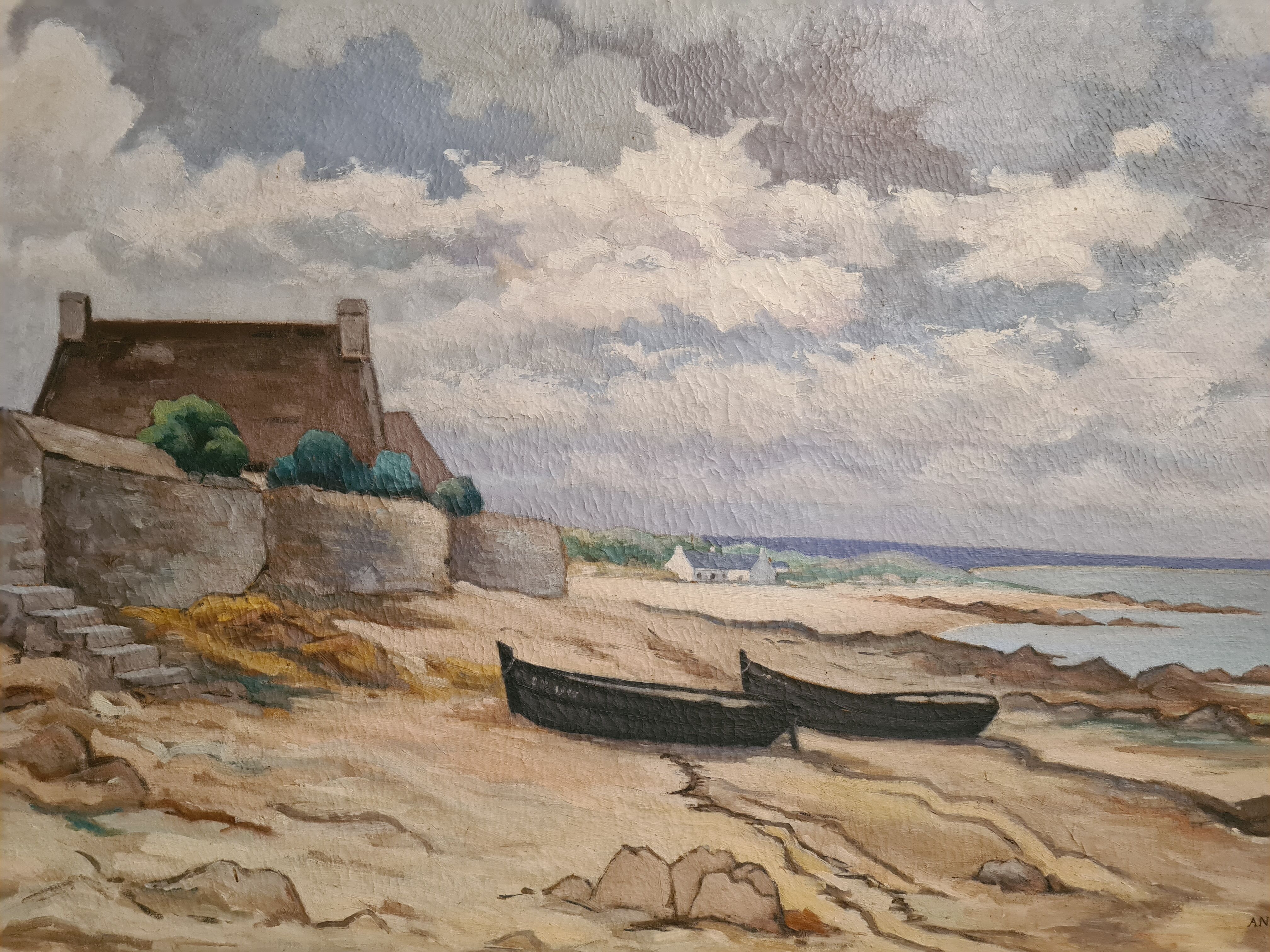 Breton seaside signs André Chagnot