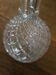 Carafe or soliflore in cut glass