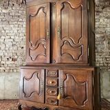 Buffet two oak bodies of period Louis XV XVIII th century