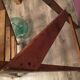 Stool wood vintage 1950