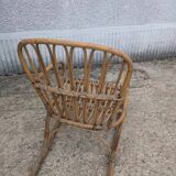 Petit fauteuil en bambou enfant