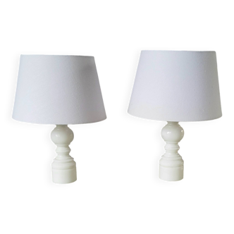 Paire de lampes vintage