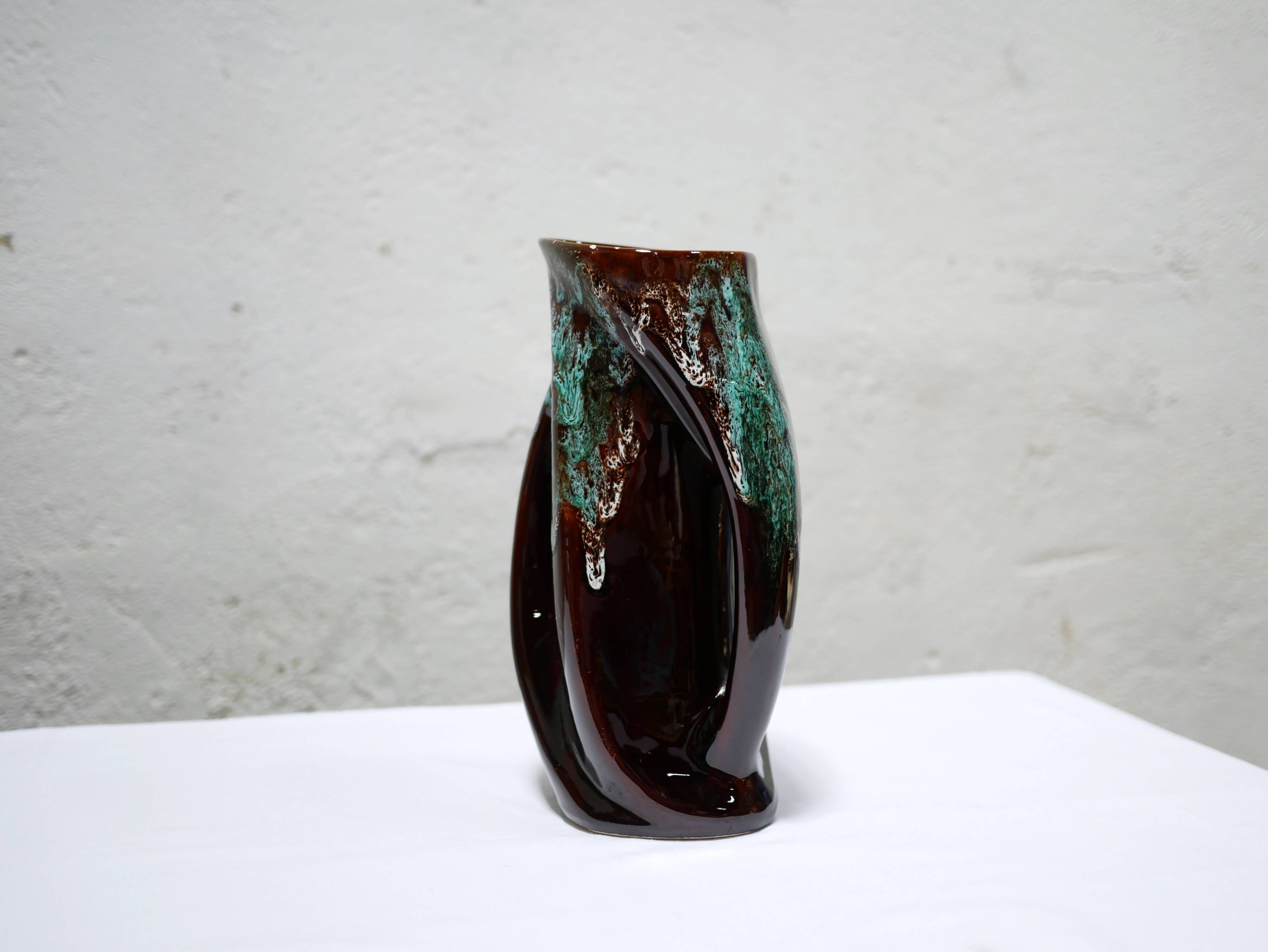 Vallauris vintage ceramic vase