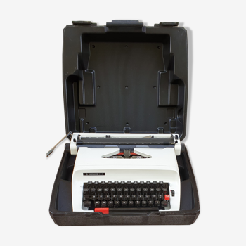 Machine à écrire  hermes 305 & sa valise