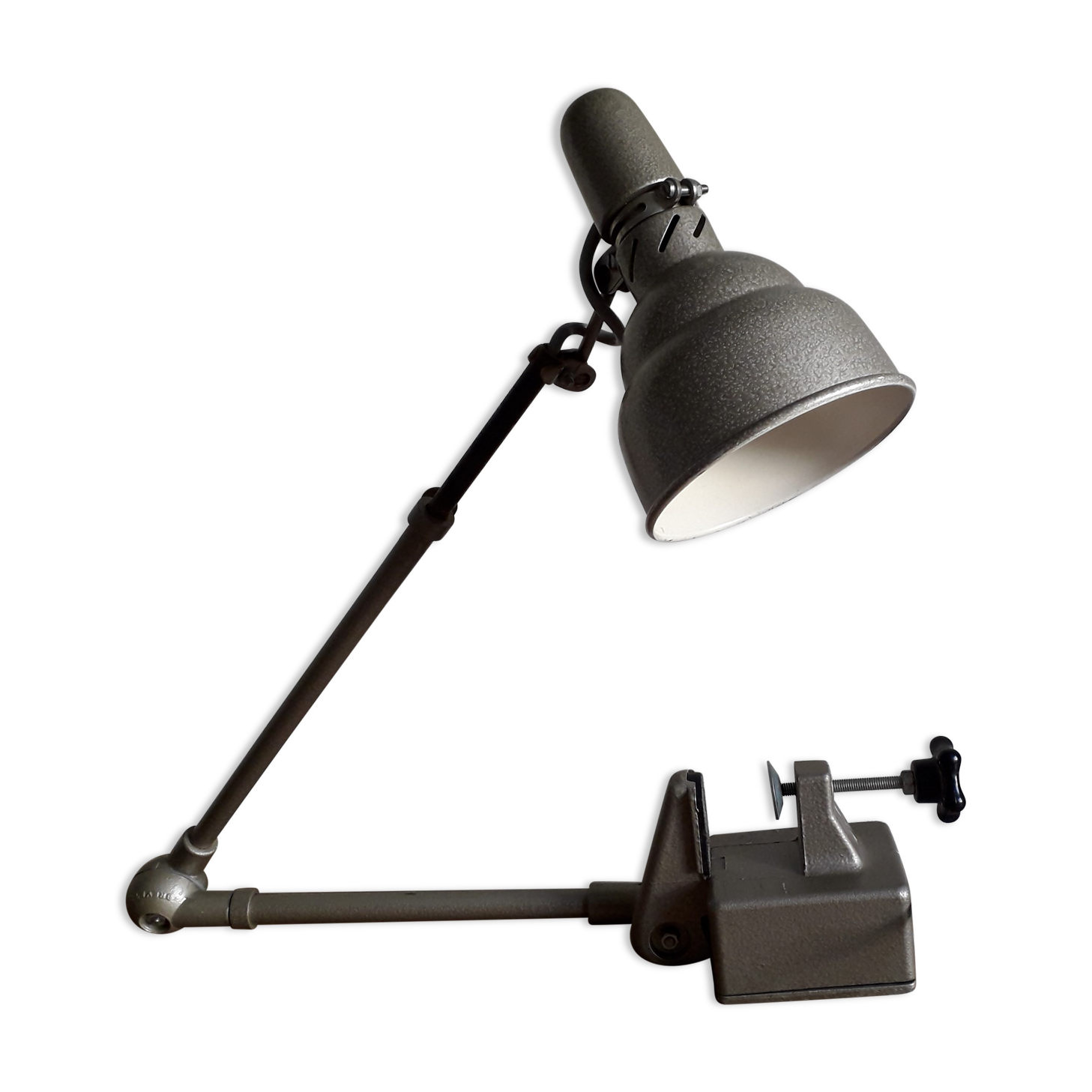 Lumina articulated and telescopic workshop lamp
