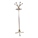 Vintage chrome parrot coat rack
