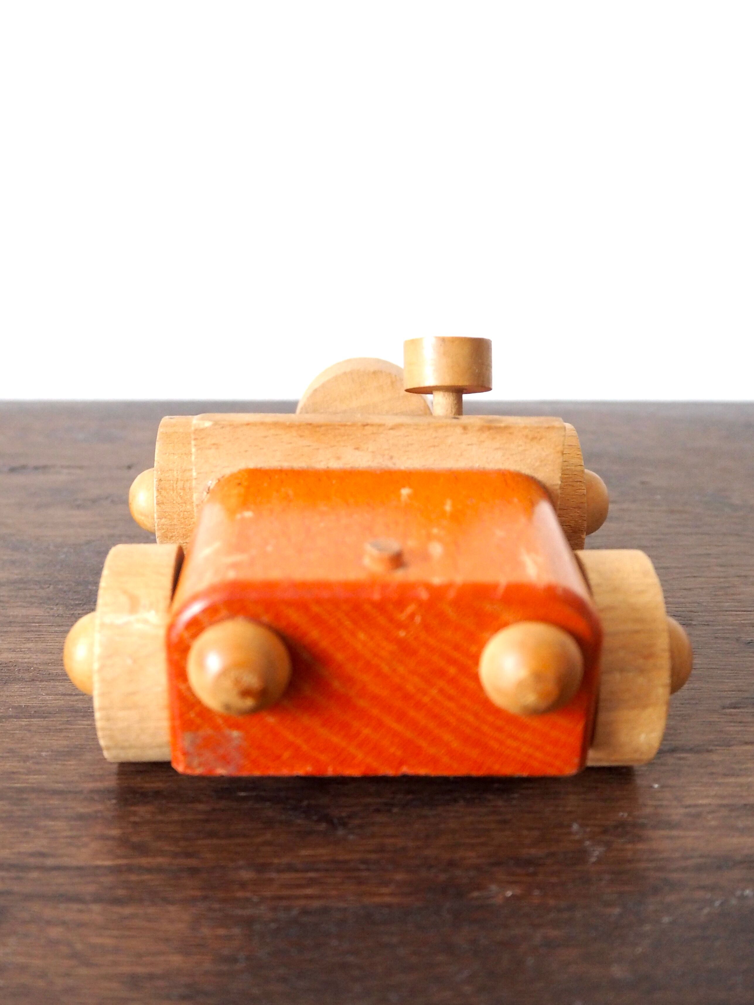 Small wooden car