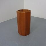 Danish Umbrella Stand in Teak by Kai Kristiansen for Vildbjerg Mobelfabrik, 1960s