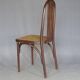 Bistro chair with curved wood by Wojciechow No. 644, not Thonet.