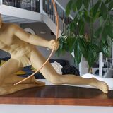 Art Deco statue sculpture from the 1950s