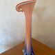 Opalescent calla lily vase vintage