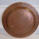 Oriental copper tray early 20th century
