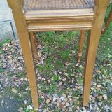 Paire de chaises cannees doré anciennes style louis xvi