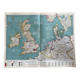 Old map of the North Sea — Trade routes | Great Britain, Al