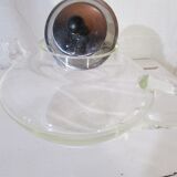 Old blown glass teapot