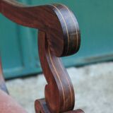 Pair of Charles X armchairs