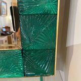 Miroir Murano, verres taillés XX eme